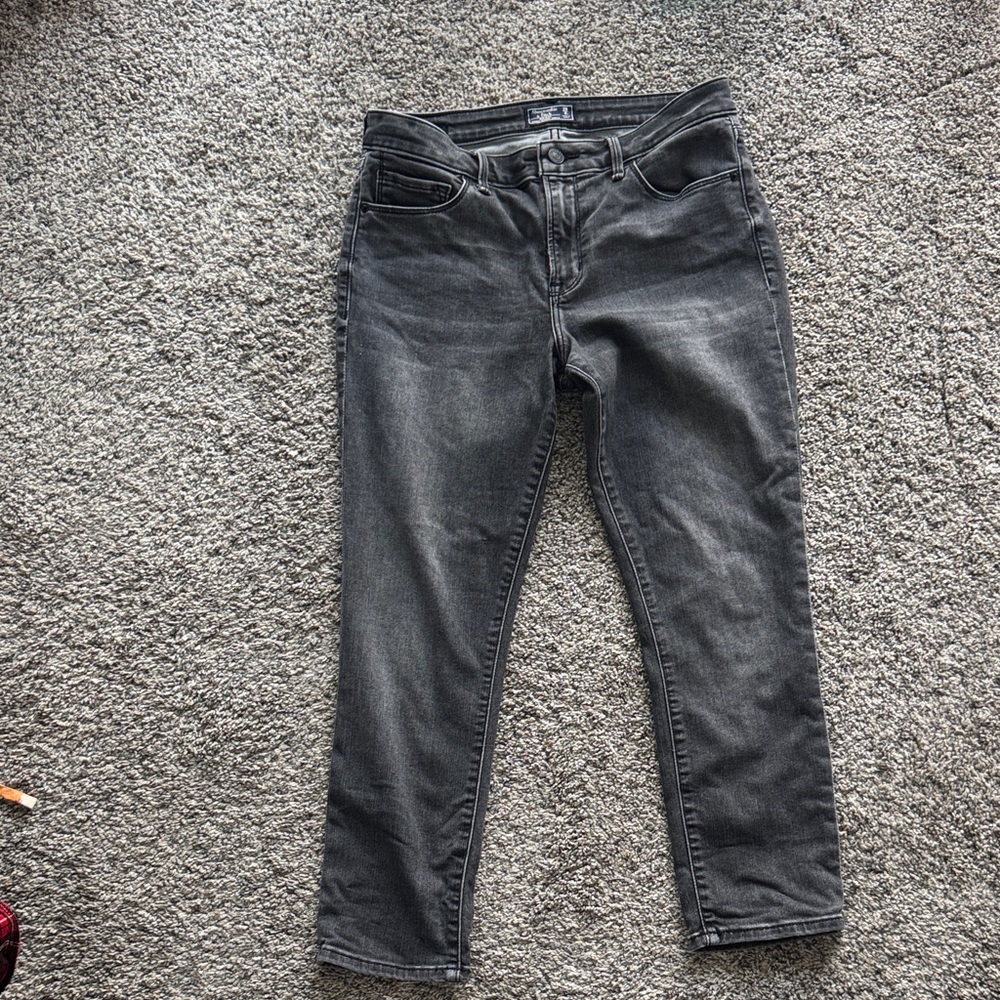 Abercrombie & Fitch Women's Black Skinny Jeans